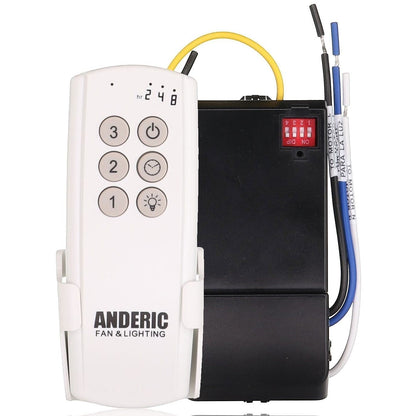 Anderic Substitute Kit for Hunter 89309-06 Ceiling Fan Receiver [63T-AC83T-KIT]