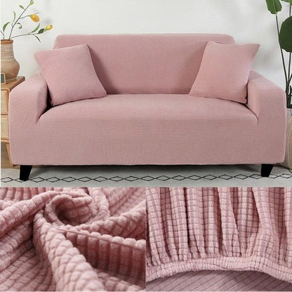 Stretch Armchair Slipcover Washable Furniture Protector Thick Sofa Protector Solid Printed Sofa Covers For Living Room Couch Cover Corner Sofa  Water Resistant Couch Cover Furniture Protector